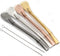 Hihelp 4 PCS Stainless Steel Straws Yerba Mate Bombilla Drinking Straws Free Cleaning Brush Include, Colorful, 6 Piece Set...