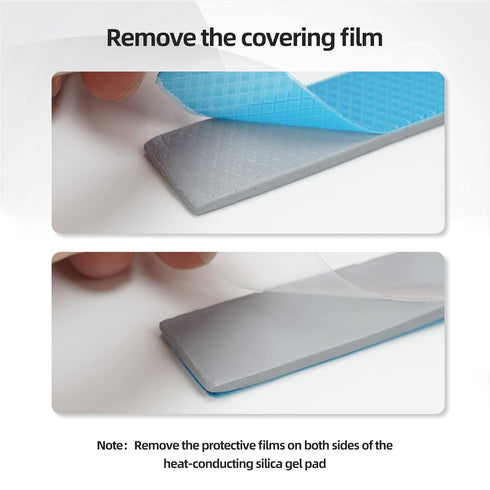 Thermal Pad 14.8 W/mK, 120x120x2.5mm(1 pcs) Silicone Thermal Pads Non Conductive Heatsink Cooling Pad, Highly Efficient Heat Resistant Soft Pad fo...