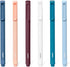 Poppin Signature Ballpoint Pens, Professional Office Pens, Medium Point 1mm, Set of 6 (Assorted Contemporary with Black Ink)...