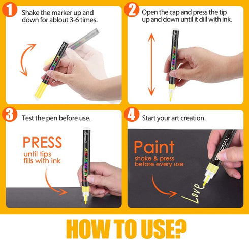 Tire Paint Pen For Car Tires, 2Pcs Green Tire Marker Paint Pen?Tire Paint Allows You To Get The Real Professional Look Of Car Tires...