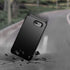 J&D Case Compatible for Samsung Galaxy J3 Emerge, 2017, Prime, Heavy Duty Dual Layer Hybrid Shock Proof Protective Rugged Bumper, Black...