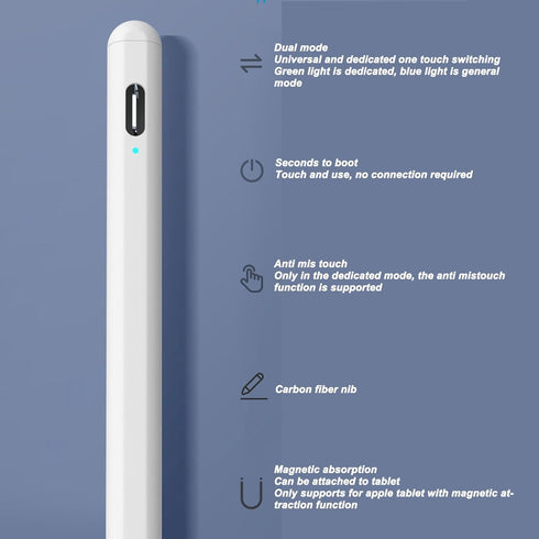 Capacitive Pens, High Sensitivity Universal Precision Capacitive Active, with Replacement Pen Tips, for Mobile Phones Tablet...