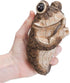 Bits and Pieces – Keep Quiet Frog Tree Peeker - Yard Decorations - Adorable Tree Sculpture - Garden Decoration - Garden Peeker Tree-Hugger Yard Ar...