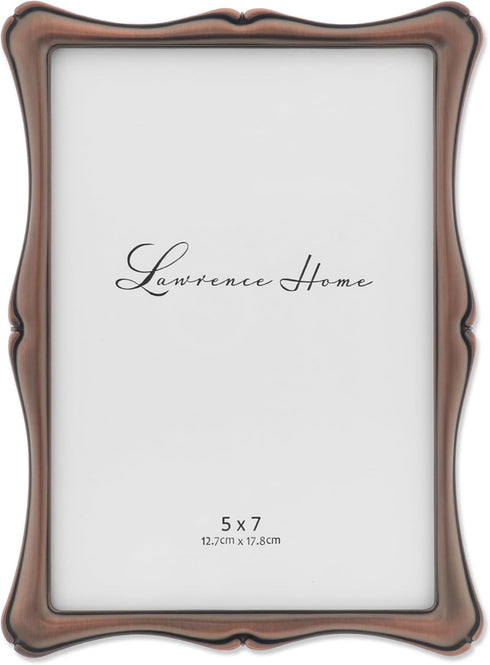 Lawrence Frames 5x7 Oil Rubbed Bronze Romance Picture Frame (712157)...