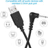 DC Charging Cable | USB Charger Cord,2.5mm USB DC Charger Cord Replacement,Fast USB DC Charging Cord,5v DC Charger Cable Wire 3ft...