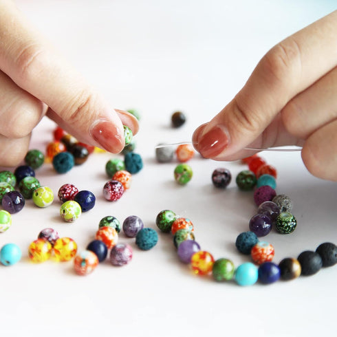 EuTengHao 1mm Crystal Elastic String for Bracelets, 150m/492ft Clear Stretchy Cord for Jewelry Making, Beading String With Bead Stretch...