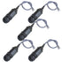 5PCS M20 RJ45 Waterproof Cat5 8P8C Connector IP67 Ethernet LAN Cable Connector Double Head with Cat5 Network Cable Outdoor LAN Coupler Adapter Mal...