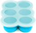 WeeSprout Silicone Freezer Tray with Clip on Lid Perfect Food Storage Container for Homemade Baby Food, Vegetable, Fruit Purees, and Breast Milk (...