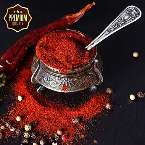 The Spice Lab Aleppo Pepper Chili Flakes Gourmet Crushed Red Pepper Flakes (French Jar) OU Kosher Gluten-Free Non-GMO All Natural - Turkish Spice ...