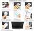 ProElife 2-Pack Clear Screen Protector for 2021-2018 MacBook Air 13'' A2337 M1 / A2179 A1932 & 2022-2016 MacBook Pro 13'' M2 / A2338 M1 / A2289 A2...