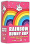 Rainbow Bunny Bop Card Game | Quick & Colorful Travel and Family Games for Kids and Adults | 2-4 Players...