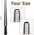 Ring Sizer Measuring Tool, Accmor Ring Size Measurement Making Kit, Plastic Jewelry Ring Mandrel & Ring Sizer Guage and Finger Sizing Belt, Four S...