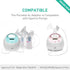 12 Volt Car Vehicle Lighter Adapter for Spectra S1,S2,SPS100,SPS200,Spectra 9 Plus,M1,Double Electric Hospital Grade Breast Pump Replacement Power...