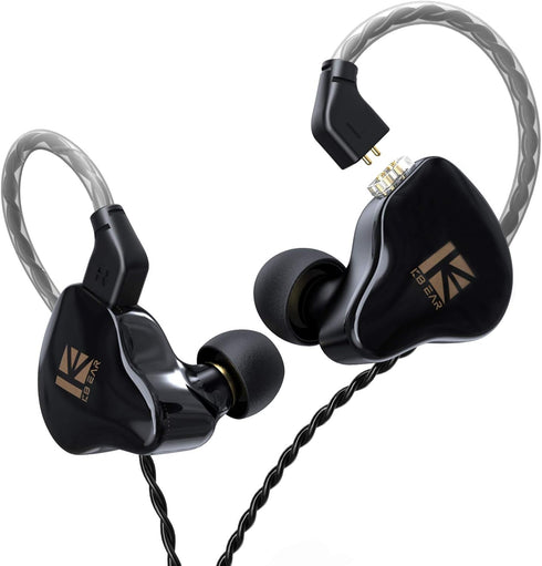 KBEAR KS1 Wired in ear Headphones, Deep Bass iem Earbuds Noise Cancelling in ear Monitors Earphones with 1DD Driver, Ear Hooks Cable for Gaming Co...