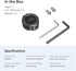 SMALLRIG Cage for AirTag, Camera Adapter Mount with Dual 1/4"-20 Screw Mount Compatible with Camera Cage Camera Plate - MD4149...