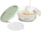 CHILDLIKE BEHAVIOR 3-in-1 Baby Sippy Bowl Set - Mess-Free Mealtime Magic - Includes Cereal Bowl, Lid, Ergonomic Spoon - Snack Bowl for Soup, Milk,...