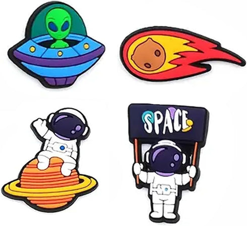 Space Charms for Croc Clog shoes Decoration, Sports Charm for Shoe & Bracelet Wristband Party Gifts...