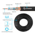 STEREN Coax Cable - Coaxial Connector - 3 ft Antenna - RG8X Coaxial - UHF Antenna Cable - Male to Male - RG8X Coax - 0.9 M 205-703...