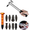 G&S GS 10pcs Car Body Paintless Dent Removal Tools Aluminum Dent Hammer with Knock Down Head Tap Down Tools Set Dent Repair Kit...