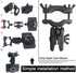 Dash Cam Mount, Car Interior Holder Camera Bracket Universal Dash Cam Mount Holder Dash Camera Rear View Mirror Mount Holder Kit Suit for Most Das...