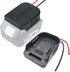 Power Wheels Adaptor for Bosch/Makita 18V 14.4V Battery Power Mount Connector Adapter Dock Holder with 12 awg Wires DIY Power Tools RC Toys Roboti...