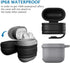KMMIN AirPods Case, Waterproof AirPods Case Cover for Apple AirPods 1&2 Wireless Charging Case Premium Silicone Protective Case Skin Airpods Acces...