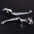 2X Chrome Brake Clutch Hand Levers Fit Harley Davidson Dyna XL Sportster 883 1200 Softail Fat Boy Road King...