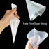 Piping Bags Disposable-100Pcs 12Inch Pastry Bags for Royal Icing and Cake Decorating-Thickened,Non-slip for all Your Frosting Piping Needs,Cakance...