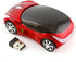 2.4GHz Wireless Mouse Cool 3D Sport Car Shape Ergonomic Optical Mice with USB Receiver for PC Laptop Computer Women Small Hands (Red)...