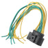 Fit for Ram 1500 2500 2013-2018 Xenon HID Projector Headlight Connector Harness Pigtail Plug......