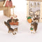 4 Pcs/Set Squirrel Miniature Figurines,Mini Animals Play Set Fairy Garden Ornaments,Garden Terrarium Home Decor Accessories(grey)...