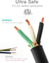 Heavy-Duty Power Station Charging Cable, Fast Charging Cable for Jackery Explorer 2000/1500/1000 Pro,Ecoflow Delta/River Series,Bluetti EB3A;Anker...
