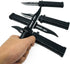 4PCS Retractable Fake Knife Toy Extension Hardcover Dagger Plastic Funny Trick Gadget Props Classic Gag Fun Prank Friend for Halloween Fools Day P...