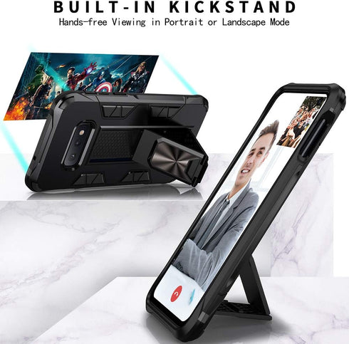 for Samsung Galaxy Note 8 Case Military Grade Built-in Kickstand with Stand Holder Armor Heavy Duty Shockproof Cover Protective for Samsung Galaxy...