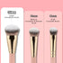TEOYALL Flat Angled Foundation Brush, Large Dense Synthetic Bristles Kabuki Brush for Base Makeup with Liquid Cream Powder...