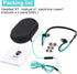 mucro Sports Headphones Wired Over Ear Behind The Neck Headphones Running Earphones Wrap Around in-Ear Stereo Earbuds with Microphone for Jogging ...