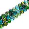 144 pcs Austrian Crystal Austria 2088 Xirius Rose Crystal Flat Backs Round DIY Deco Nail Art No-Hotfix Rhinestones Green & Teal Colors Mix ss20 (4...