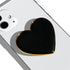 GRIPONG Cute Heart Shape Colorful Gold Enamel Epoxy Expandable Collapsible Mobile Phone Grip Stand Holder for Smartphone Tablet Cell Phone Accesso...