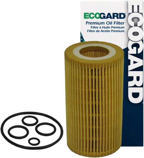 ECOGARD X5276 Premium Cartridge Engine Oil Filter for Conventional Oil Fits Mercedes-Benz E350 3.5L 2006-2011, C300 3.0L 2008-2012, E320 3.2L 1998...