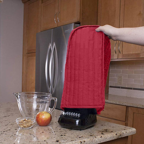 Kitchen Blender Dust Cover, Anti Fingerprint Polyester Stand Mixer or Coffee Maker Appliance Cover, Dust Proof Stain Resistant Blender Cover For k...
