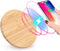 Charging Pad, 15W Bamboo Charger, Fast Qi Charging Station, Compatible with Note 8, S8, S8 Plus, S7, S7, S6, S6, S10, S10e, S9, S8, G7...