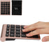 22 Keys Numeric Keypad, Portable 0.25MA 3V Wireless Mini Keyboard Compatible with Bluetooth 5.0 Wireless Mini Ergonomic Keyboard for Laptop Deskto...