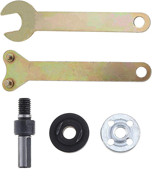 5 in 1 Angle Grinder Accessories with Connecting Rod and Small Wrench for Conversion Angle Grinding Tool...