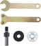 5 in 1 Angle Grinder Accessories with Connecting Rod and Small Wrench for Conversion Angle Grinding Tool...