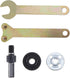 5 in 1 Angle Grinder Accessories with Connecting Rod and Small Wrench for Conversion Angle Grinding Tool...