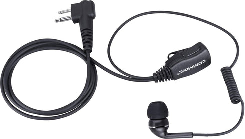 2-Pack Walkie Talkie Earpiece, 2.5mm/3.5mm 2-Pin in-Ear Walkie Talkie Headset with PTT Mic, Compatible with Motorola Two-Way Radios......