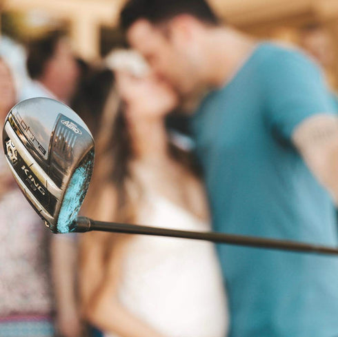 Gender Reveal Golf Balls Exploding Golf Ball Set (1 Pink + 1 Blue + 2 Wooden Tees per Pack) Girl or Boy Baby Reveal Ideas | Announcement Party The...
