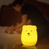 Bear Night Lights for Kids, Bedside lamp for Children, Baby Nursery Light - Break Resistant/Eye Caring/Adjustable Brightness Color/Time Setting/Gi...