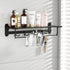 JAQ Utensil Holder for Sink, Sus304 Stainless Steel Rust Free Silverware Cutlery Flatware Holder Rack Organizer with Hooks for Dish Drying Rack Si...
