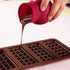 Webake Silicone Chocolate Melting Pot Microwave Melt and Pour Candy Butter Warmer for Mold Heat Sauce Syrup Cream, European Standard Silicone Baki...